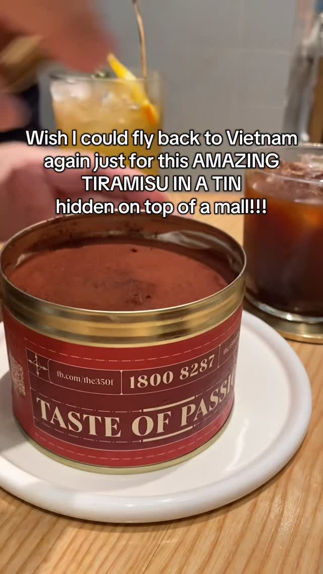 Tiramisu In A Tin Found At Saigon Malls