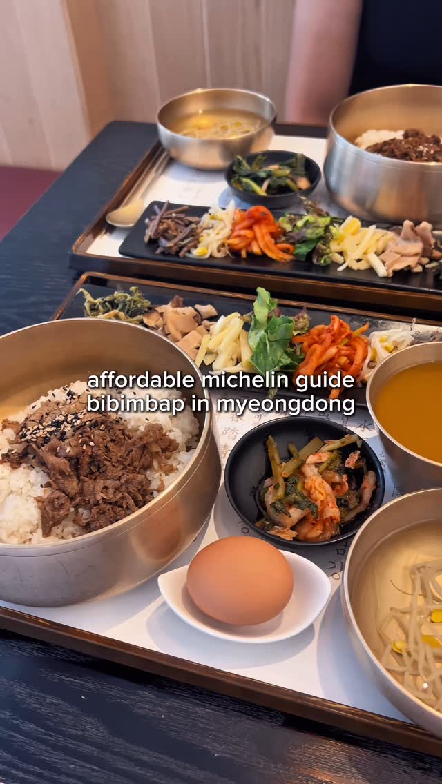 Michelin Bibimbap in Seoul