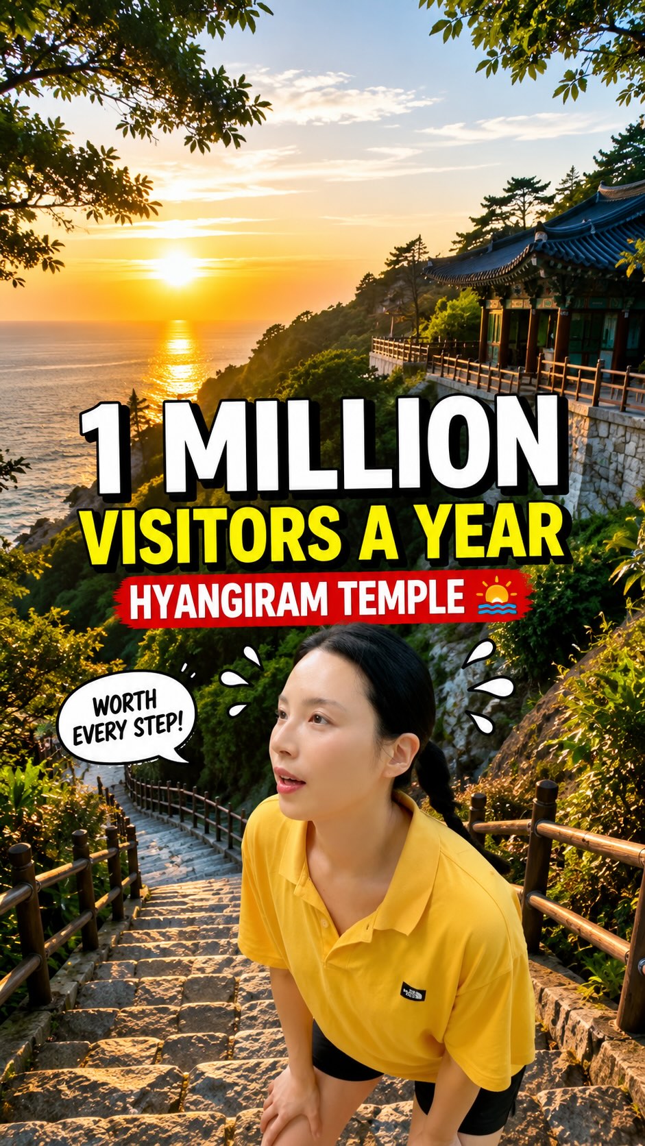 Yeosu's Most Beautiful Temple and Sunrise Spot