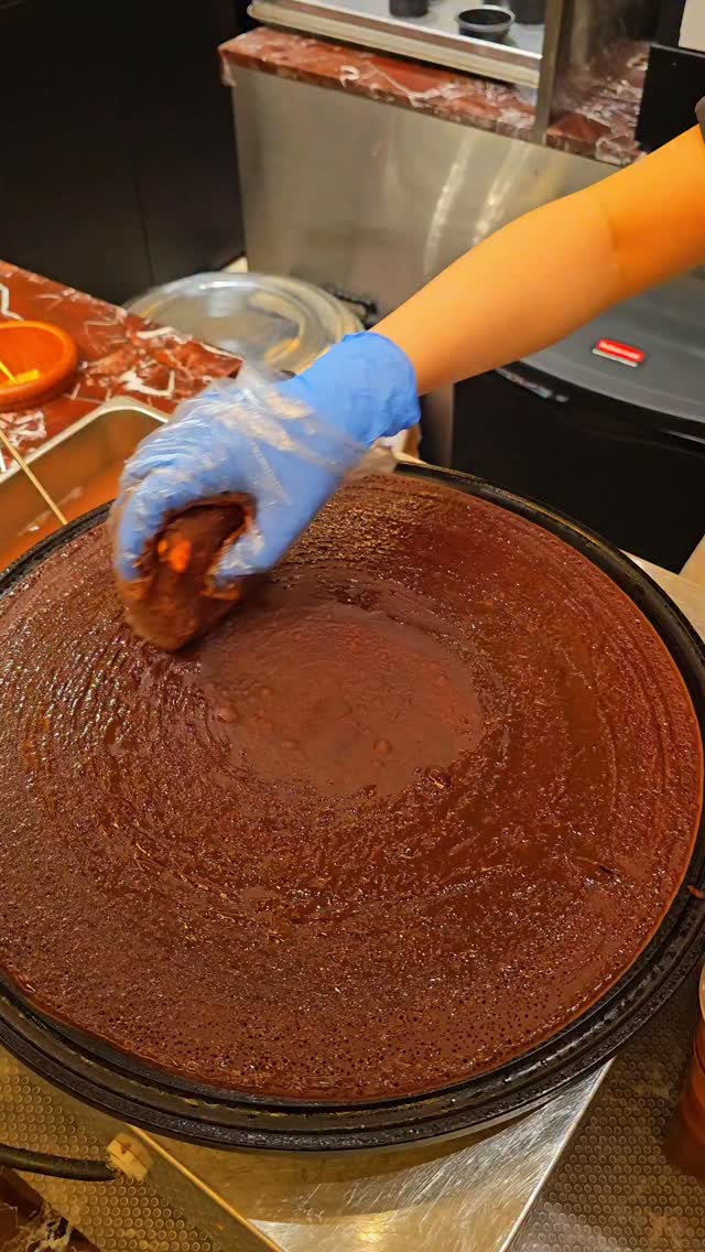 Luxury Godiva Crepes at Shinsegae Department Store