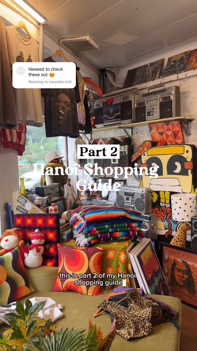 Hanoi's Best Vintage And Outdoor Shopping