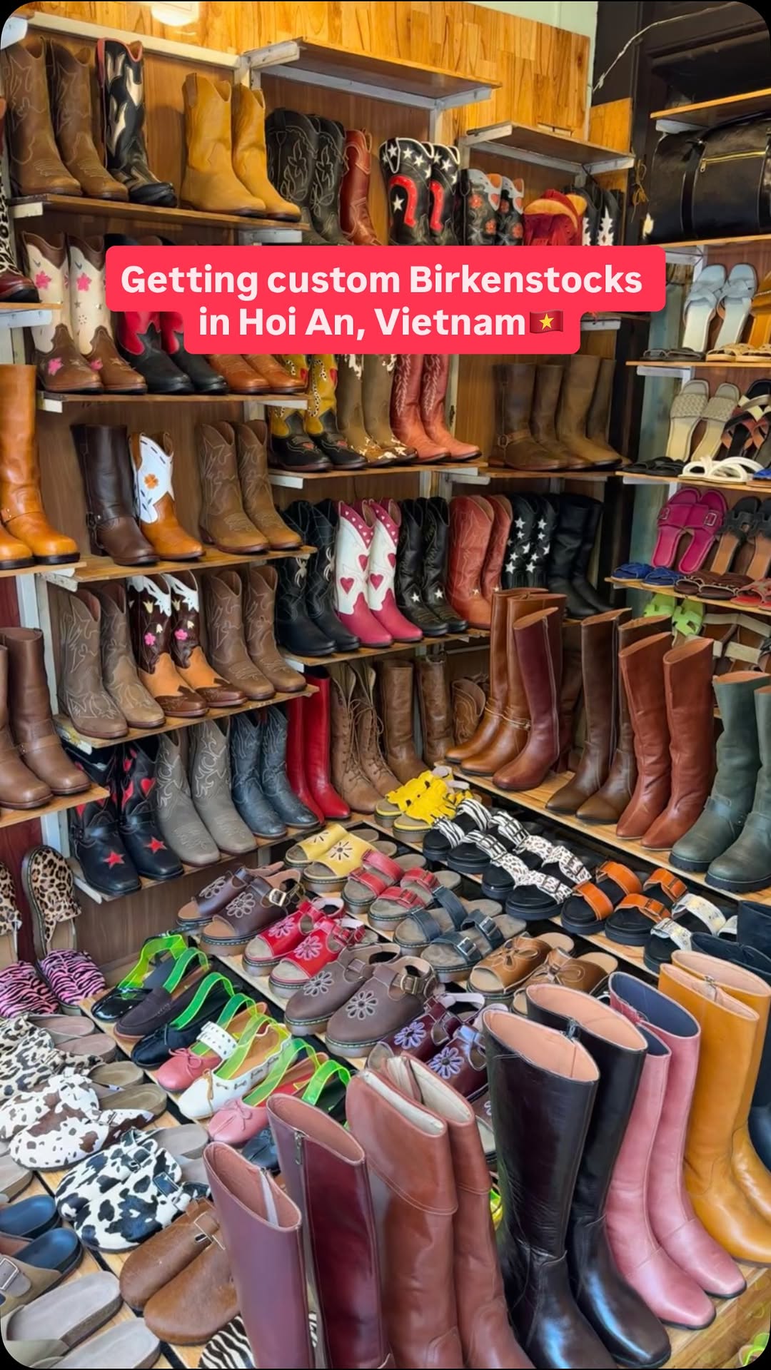 Custom Birkenstocks Made In Hoi An