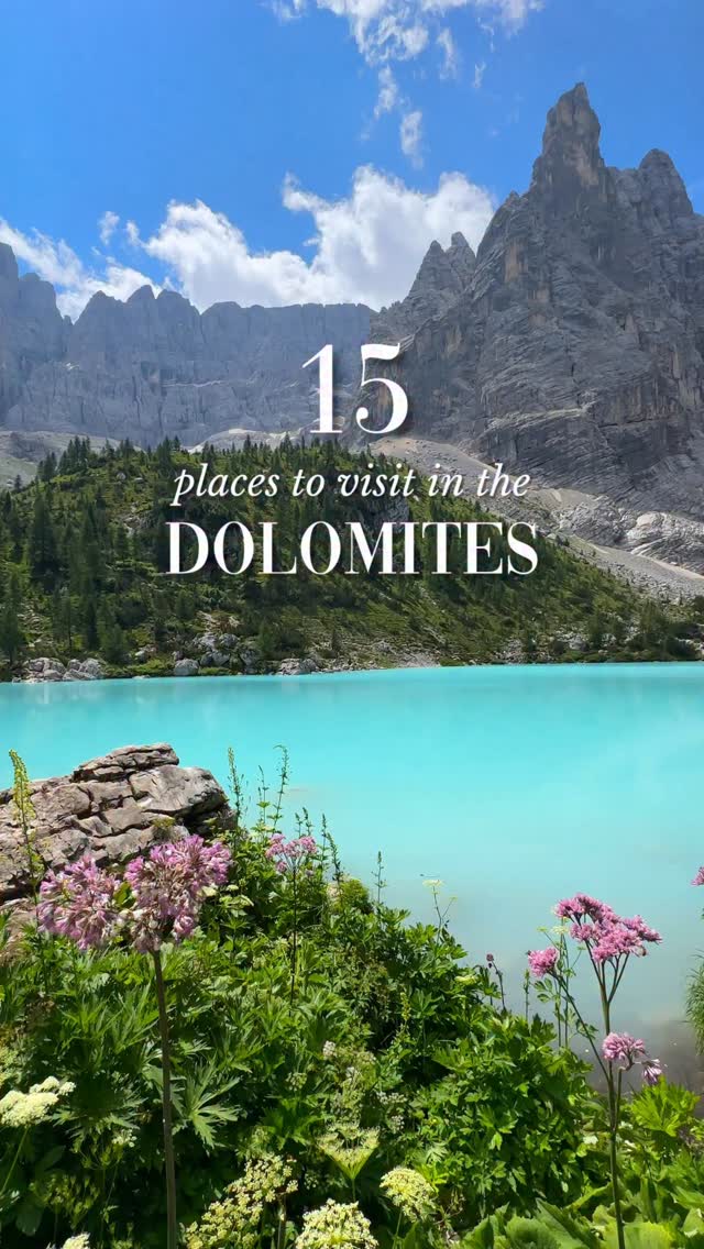 Dolomites' Must-See Lakes, Peaks, and Hikes
