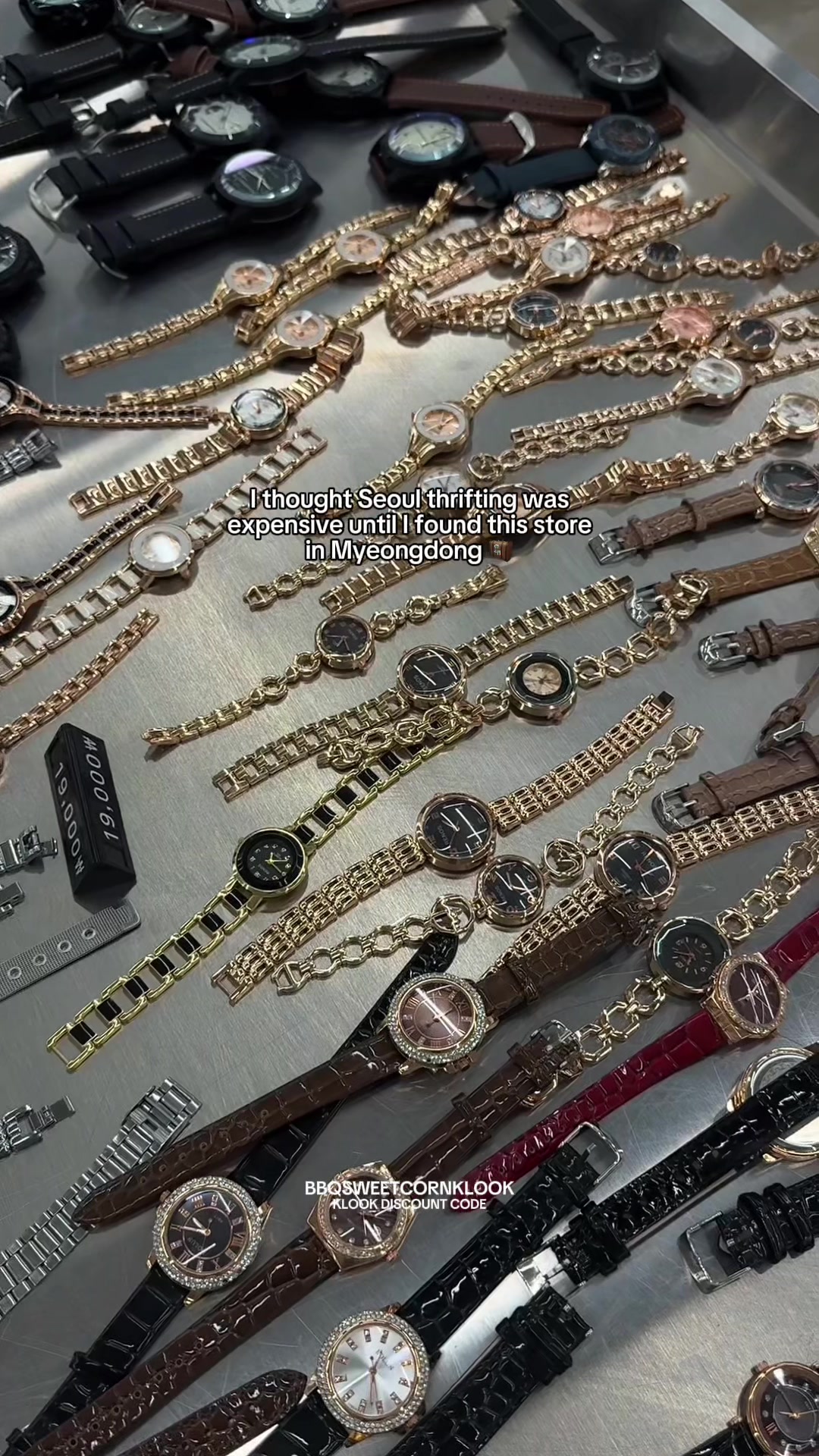 Thrift Store In Myeongdong, Seoul