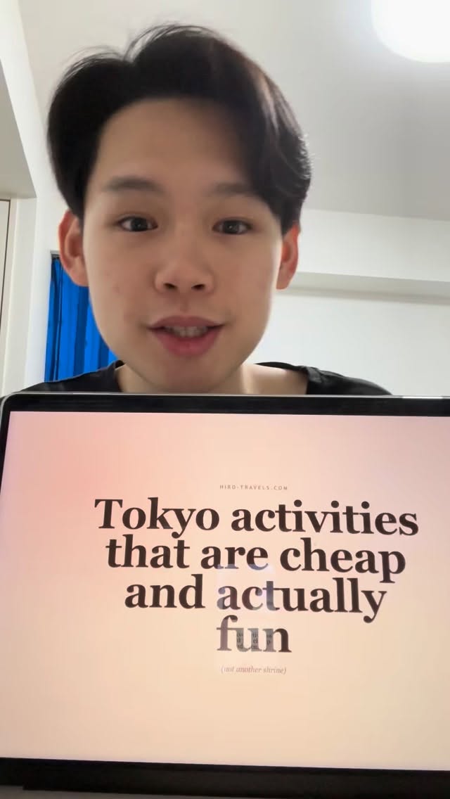 6 Places in Tokyo