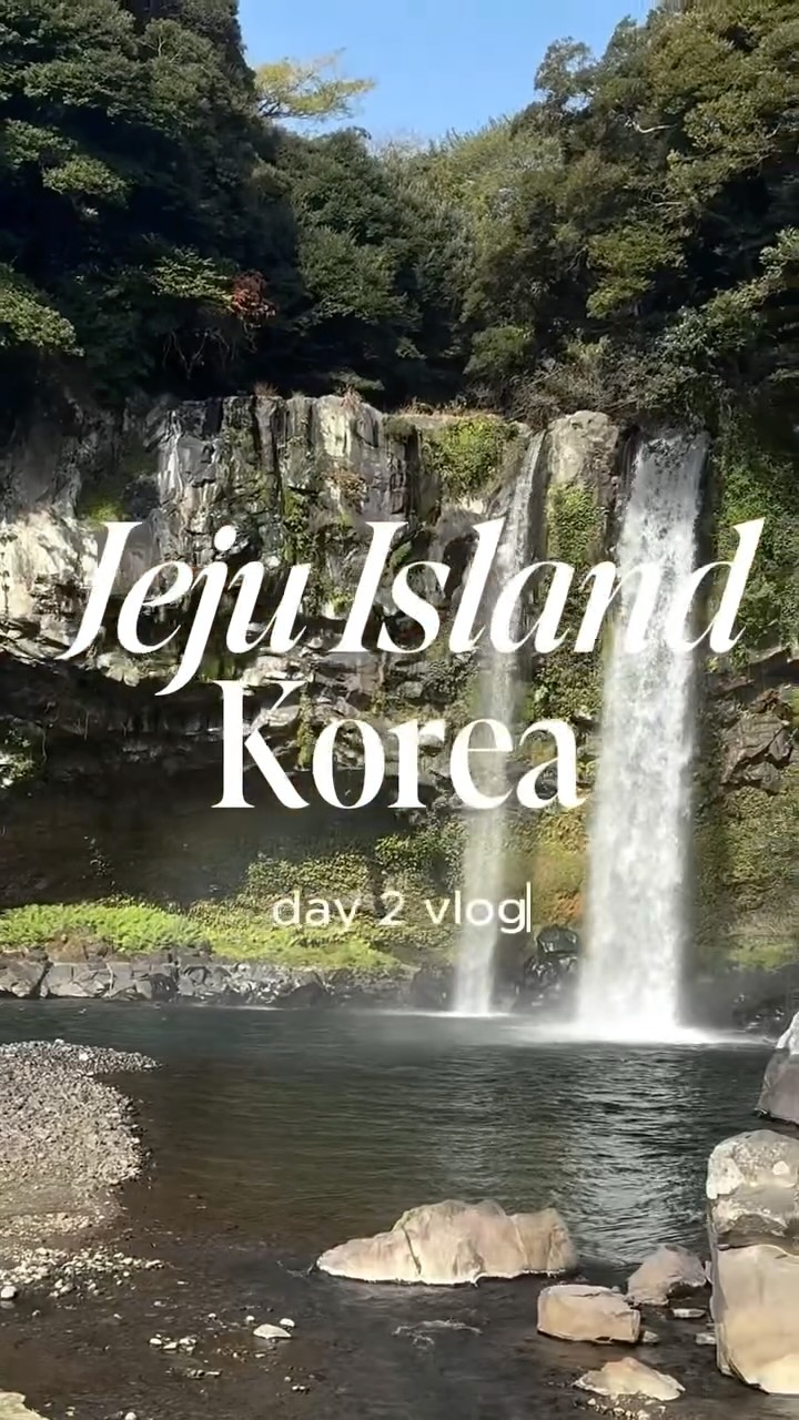 Jeju Island's Waterfalls, Cliffs, and Market Delights