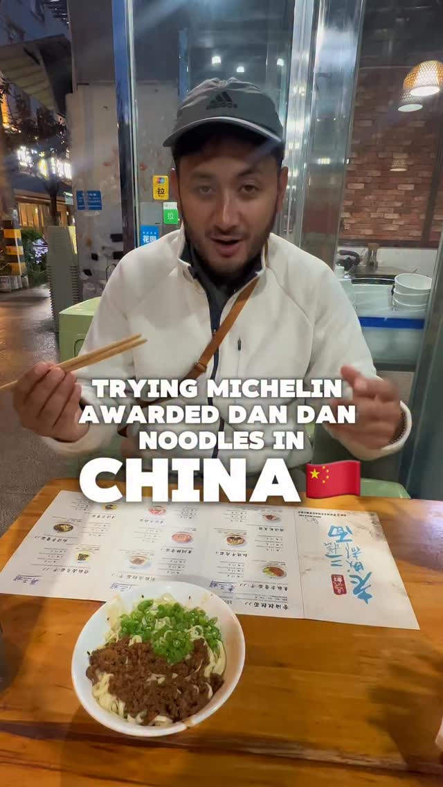 Michelin-Awarded Dan Dan Noodles