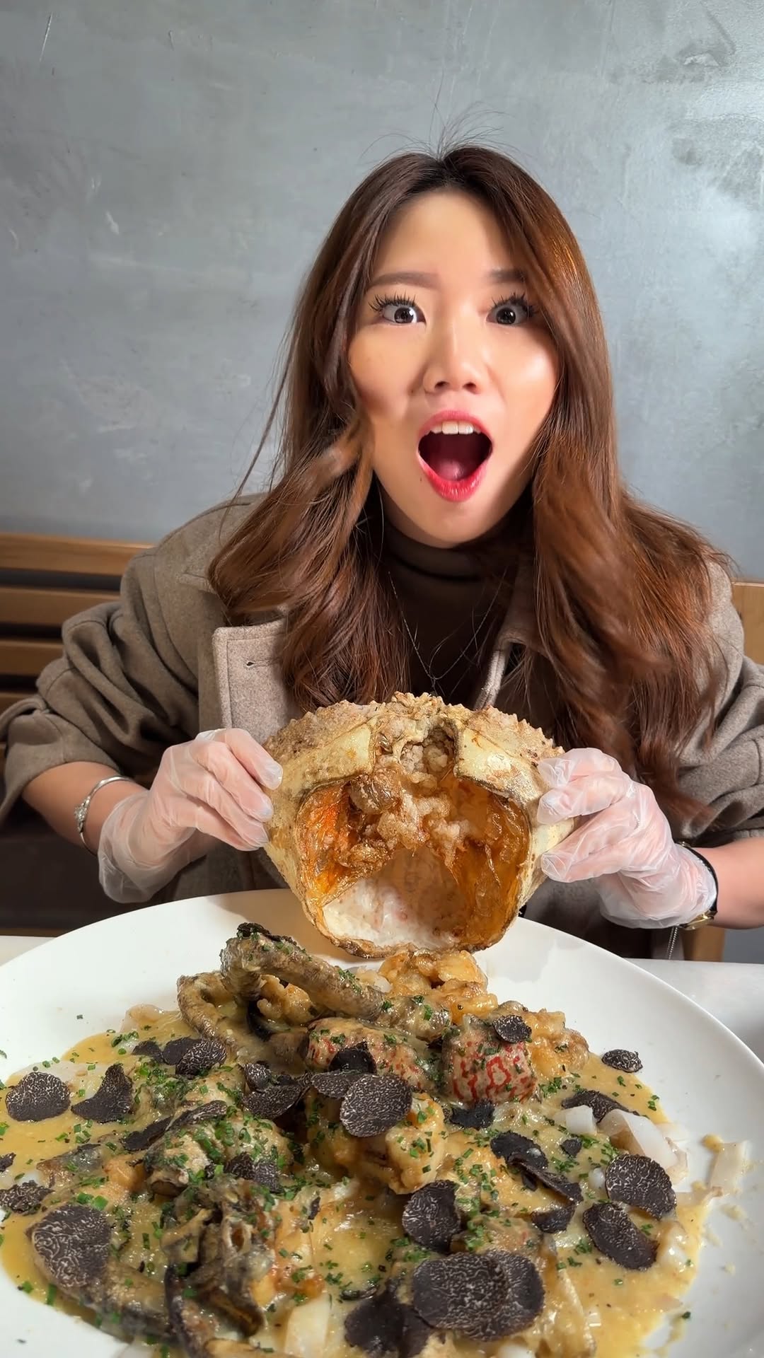 Truffle King Crab Cheong Fun At Ho Jiak Restaurants