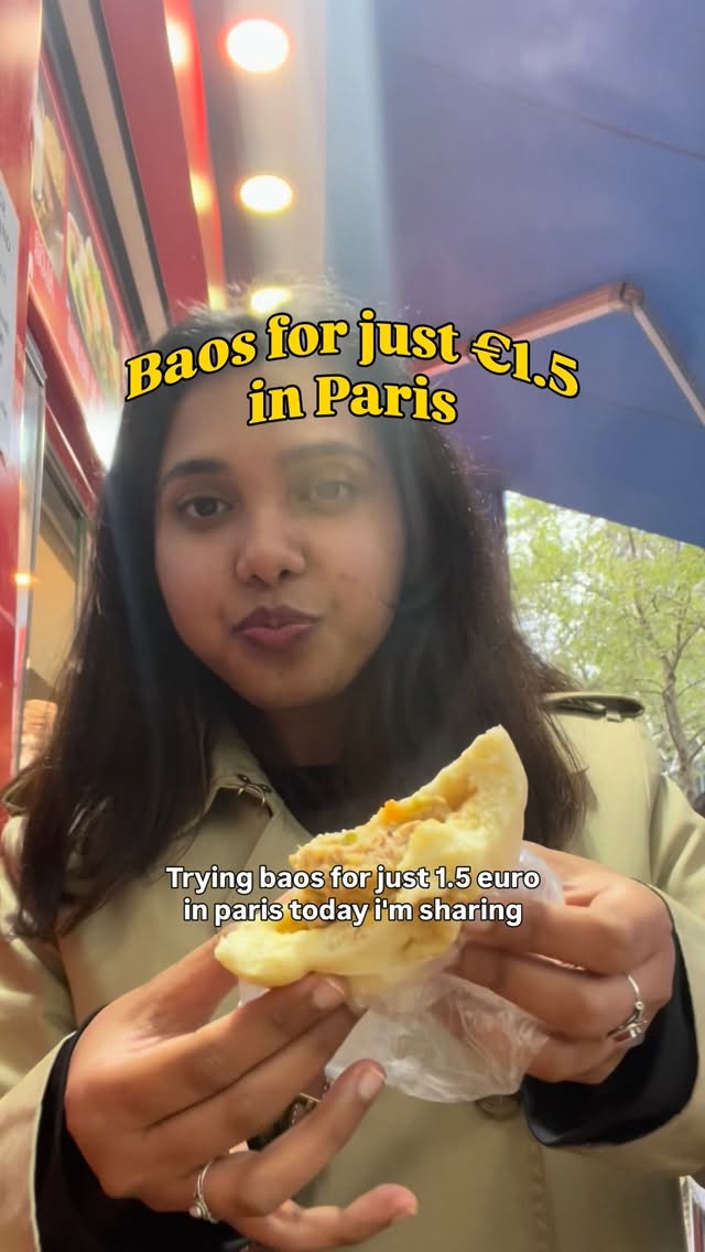 Parisian Eateries Offering Budget-Friendly Bao Buns