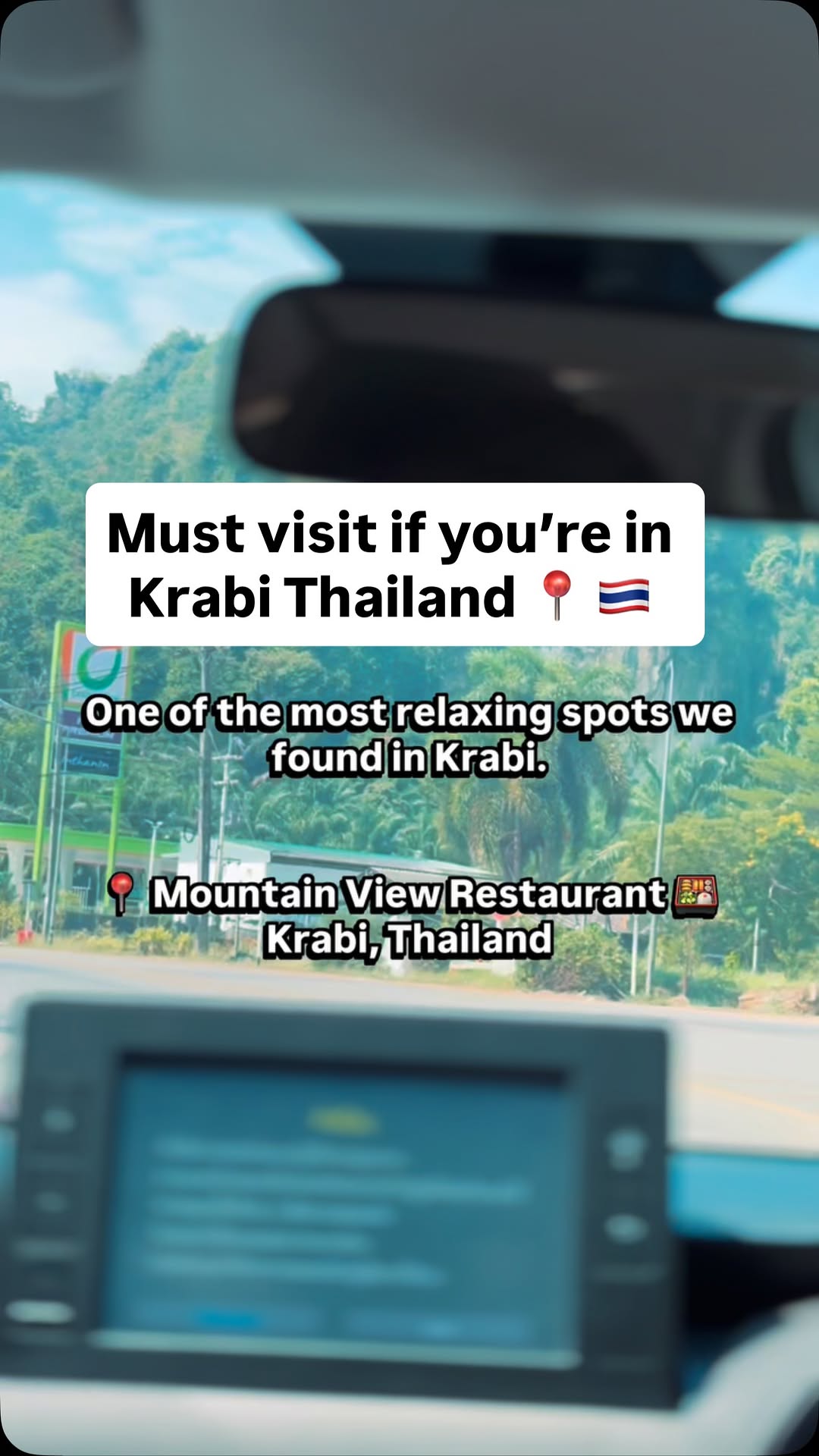 Mountain View Restaurant In Krabi