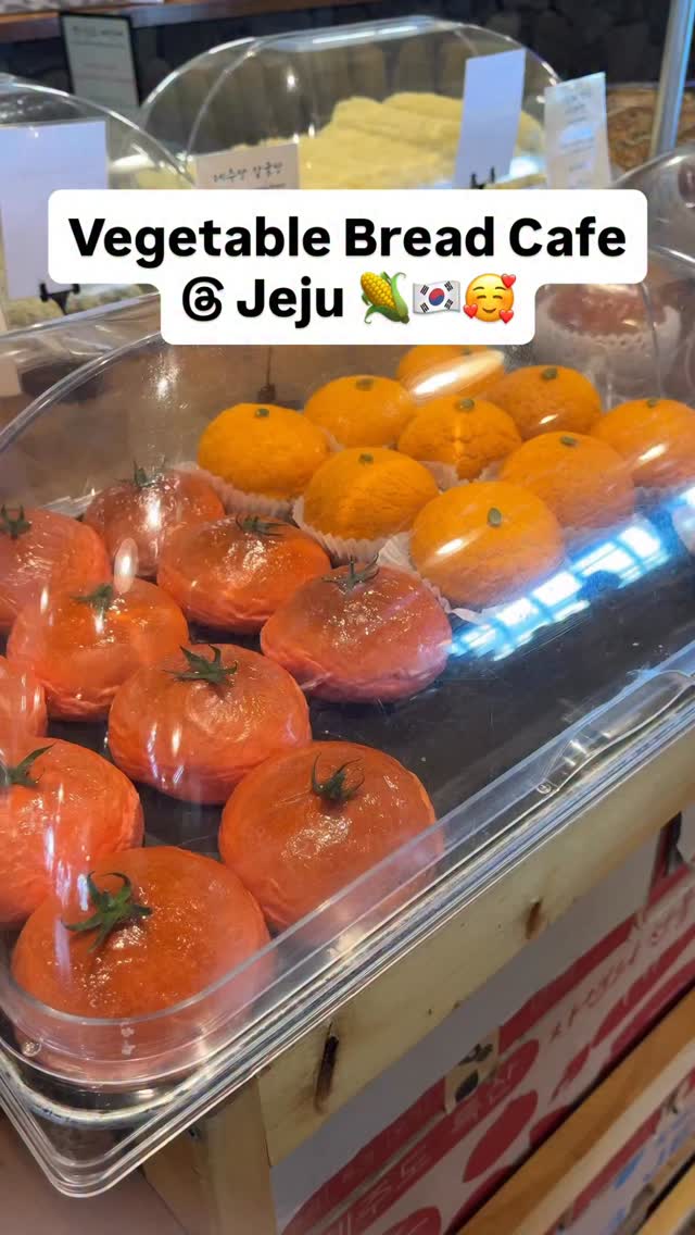 Jeju Bakery Crafts Vegetable-Shaped Breads