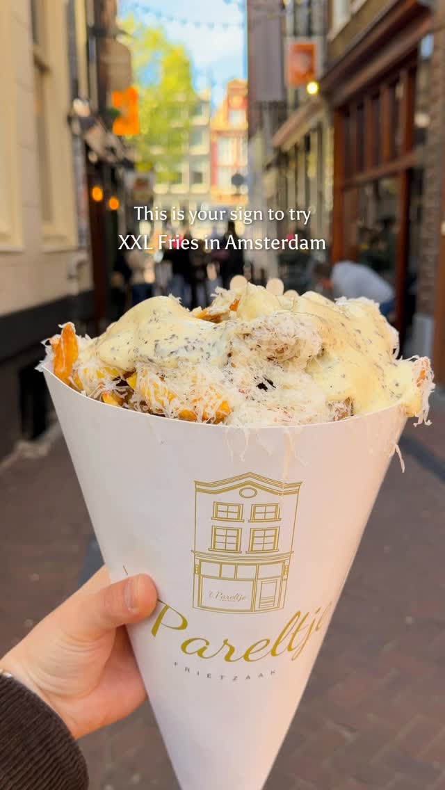 Famous Amsterdam Fries With Truffle Mayo
