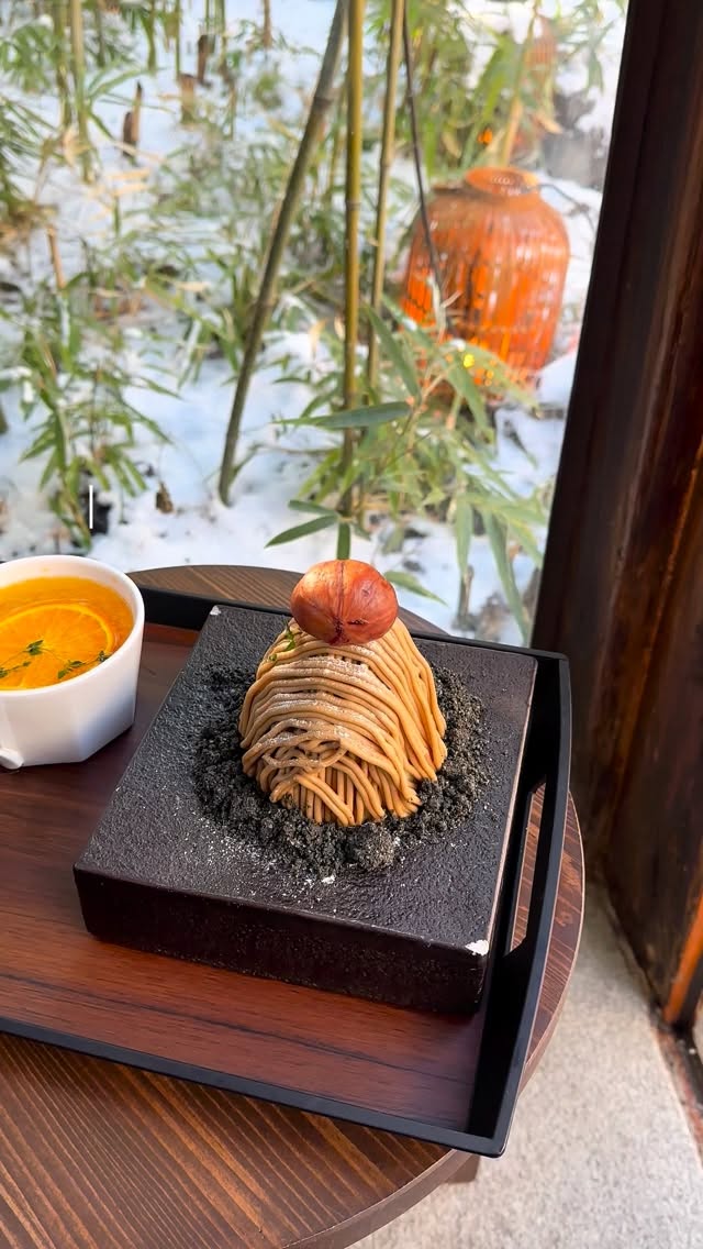 Mont Blanc Haven at Nature-Inspired Seoul Cafe