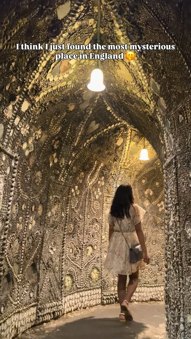 Mysterious Seashell Grotto Near London's St Pancras
