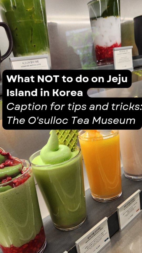4 Cafes in Seogwipo