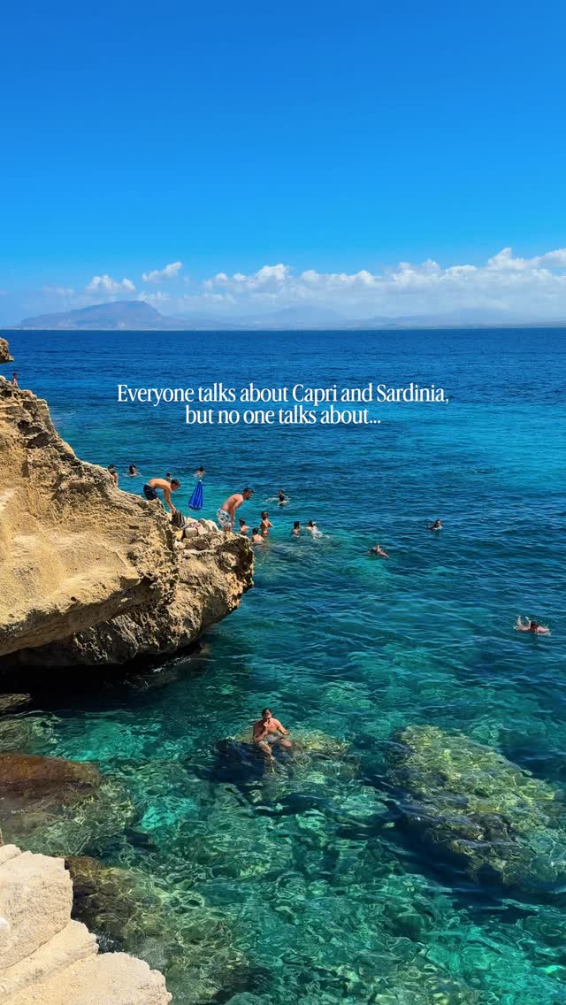 Favignana's Turquoise Bays Near Sicily