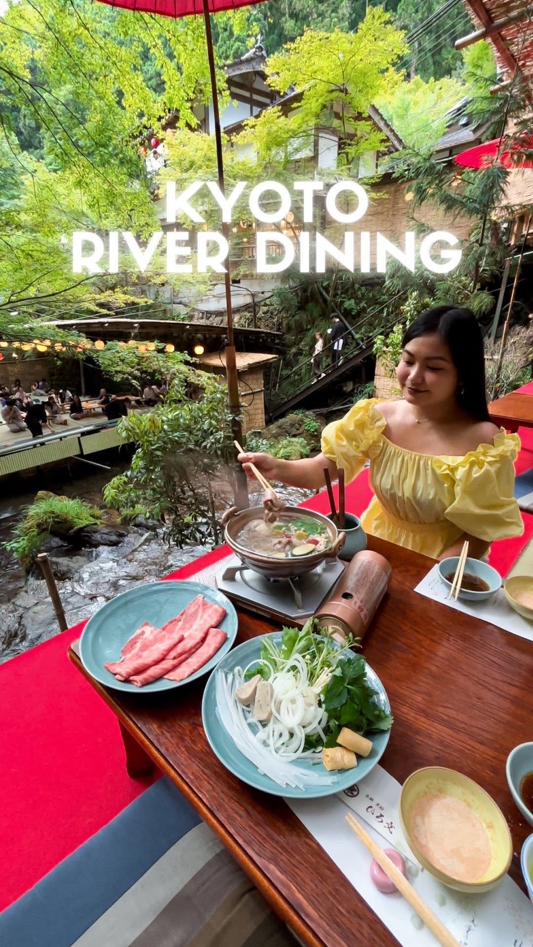 Kyoto's Unique Riverside Dining Experiences