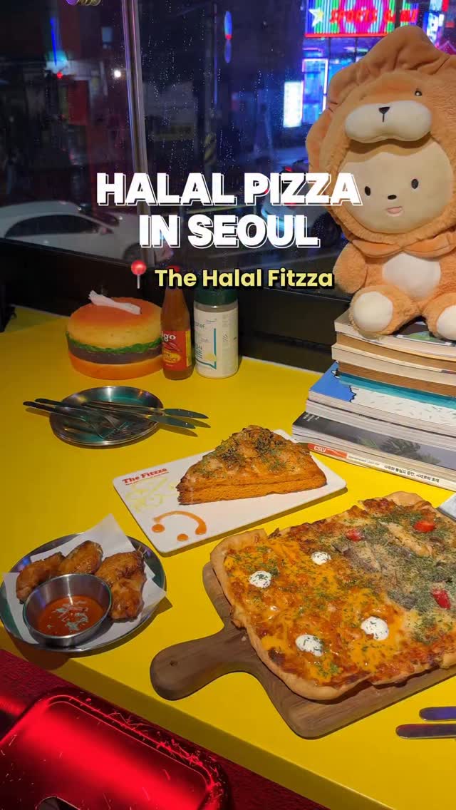 Halal Pizza and Prayer Space in Seoul