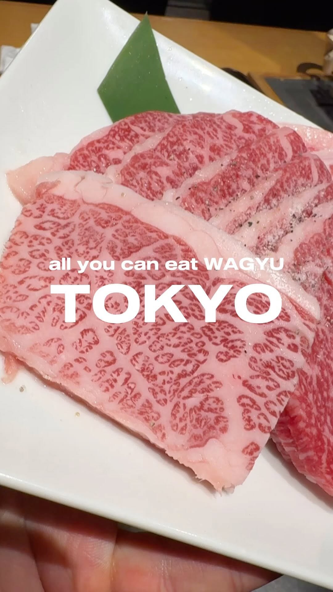 All You Can Eat Wagyu in Tokyo