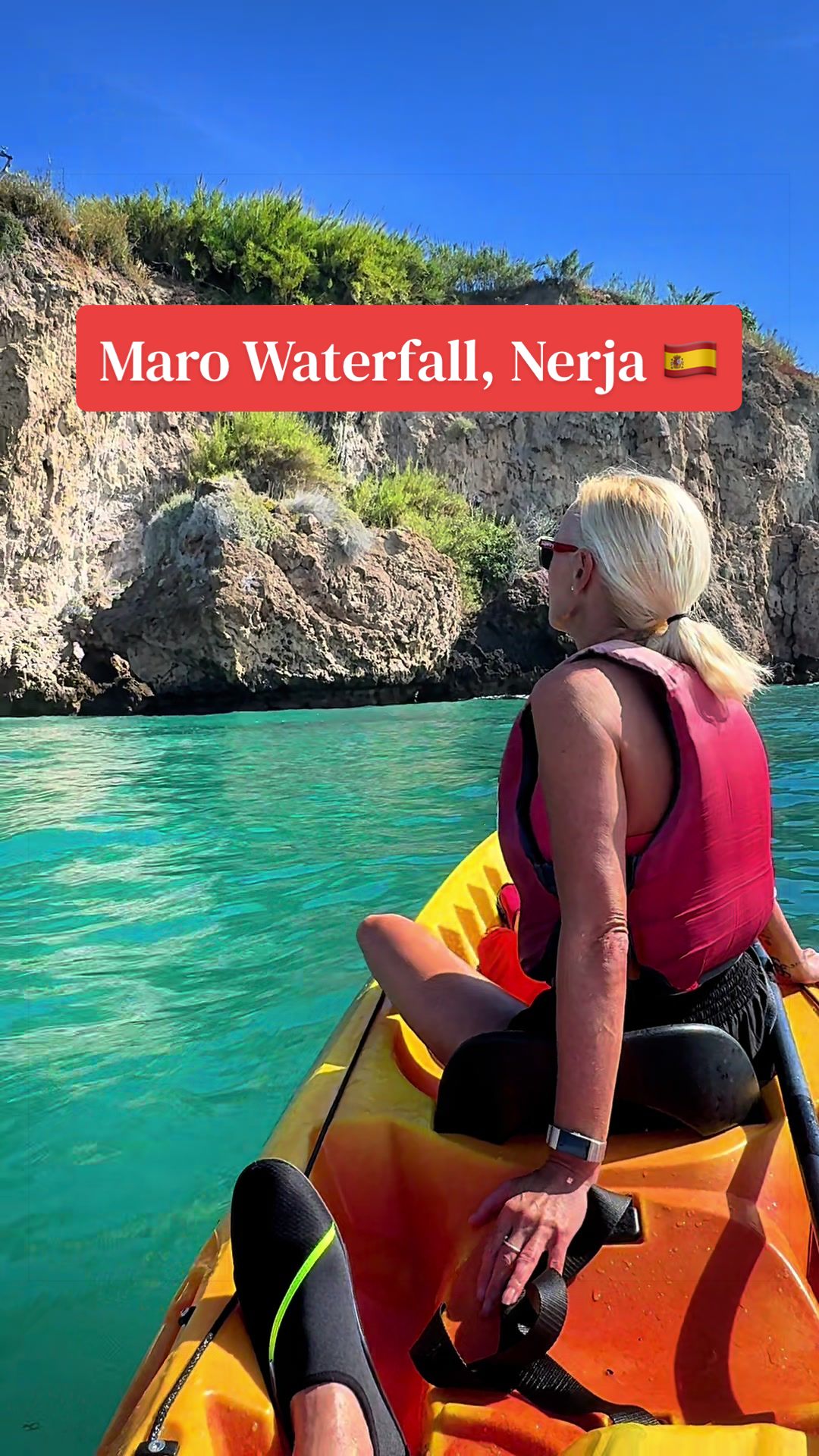 Kayak to Nerja's Hidden Maro Waterfall