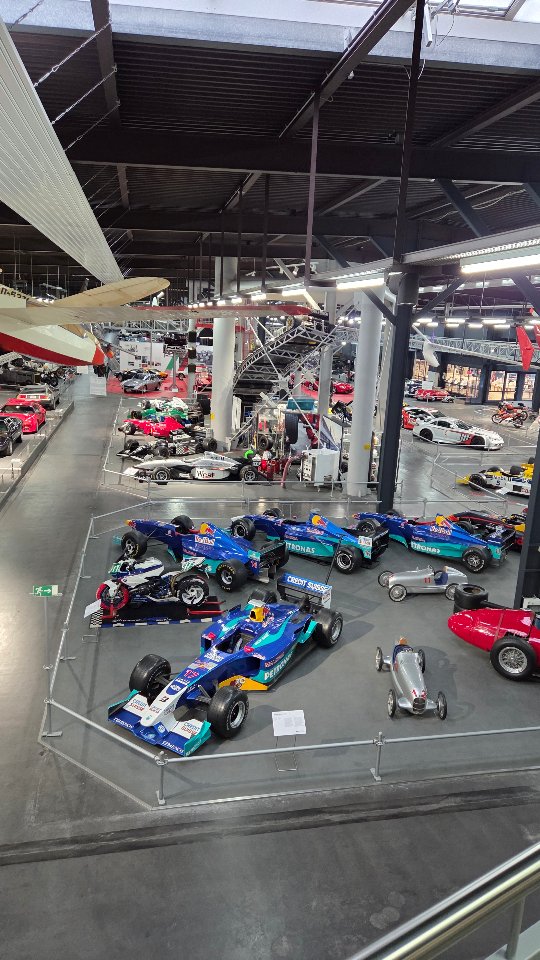 Formula 1 Cars on Display at Sinsheim Museum