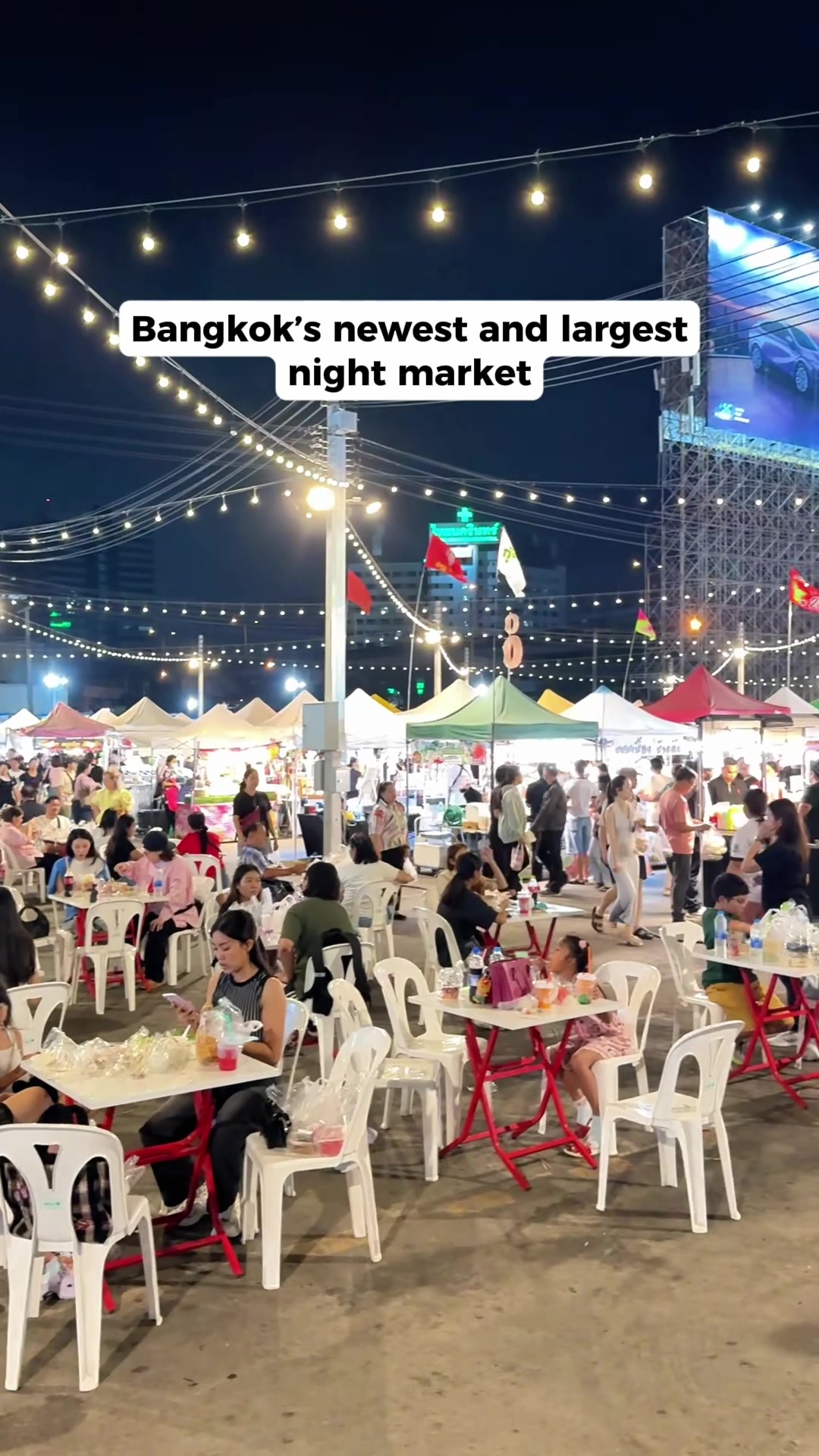 Bangkok's Newest, Largest Night Market