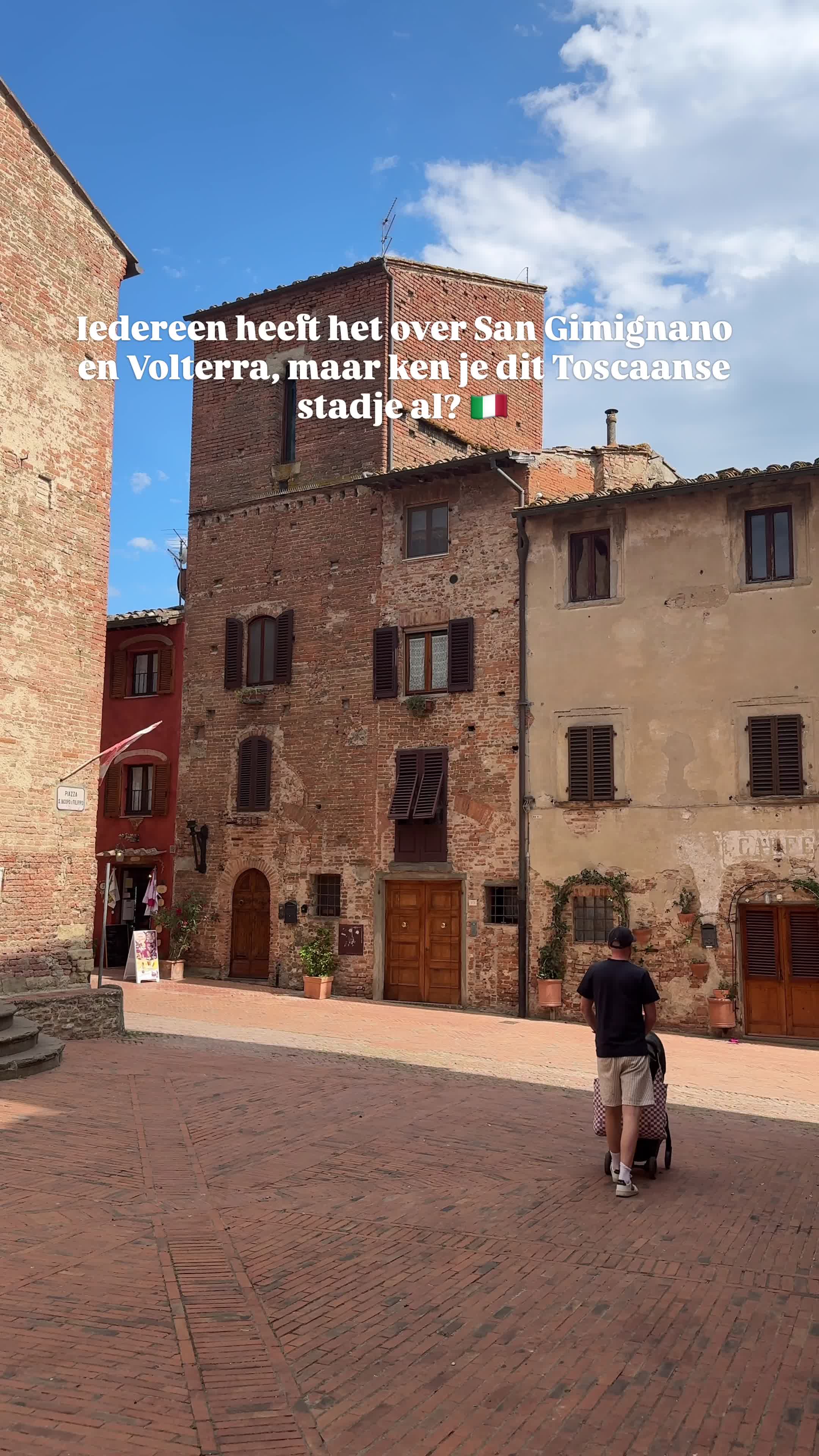 Medieval Tuscan Hilltop Villages And Gelato