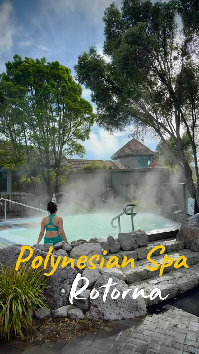 Geothermal Waters At Rotorua's Lakefront