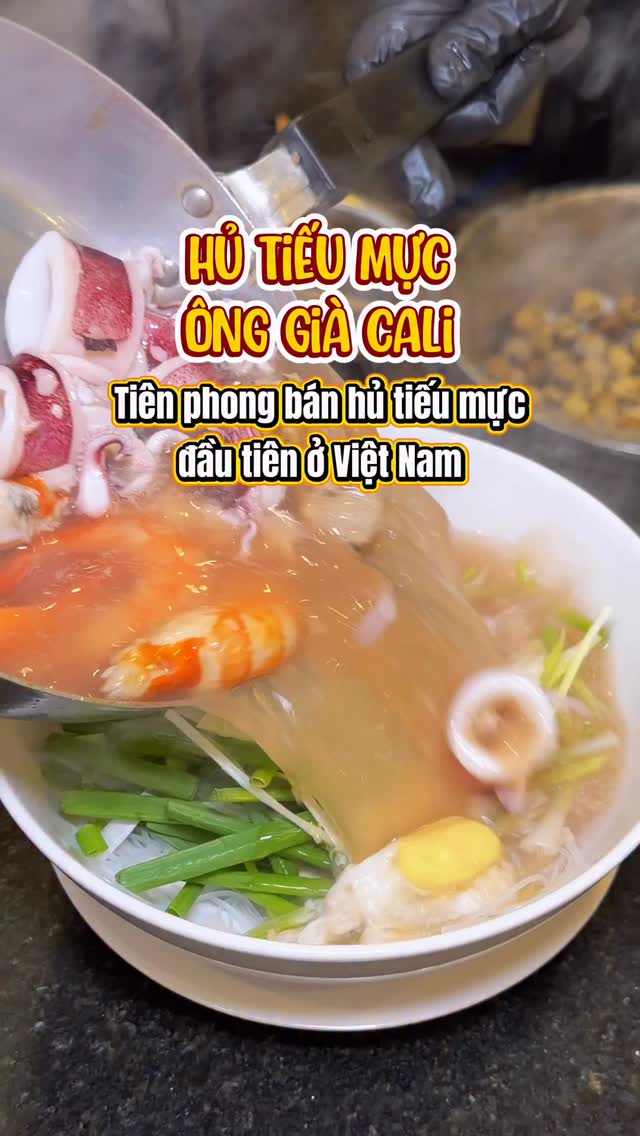 Hủ Tiếu Mực: A Culinary Journey