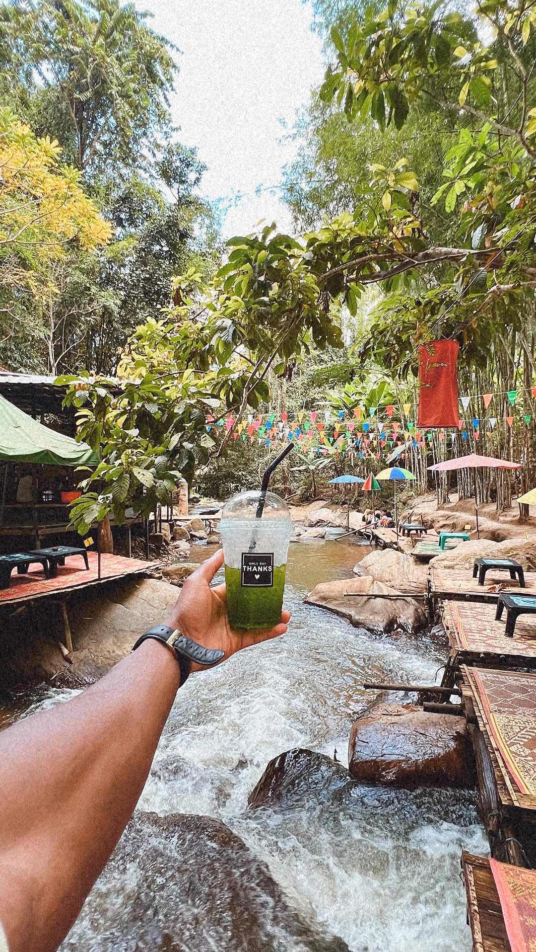 Chiang Mai Riverfront Dining and Waterfall Wonders