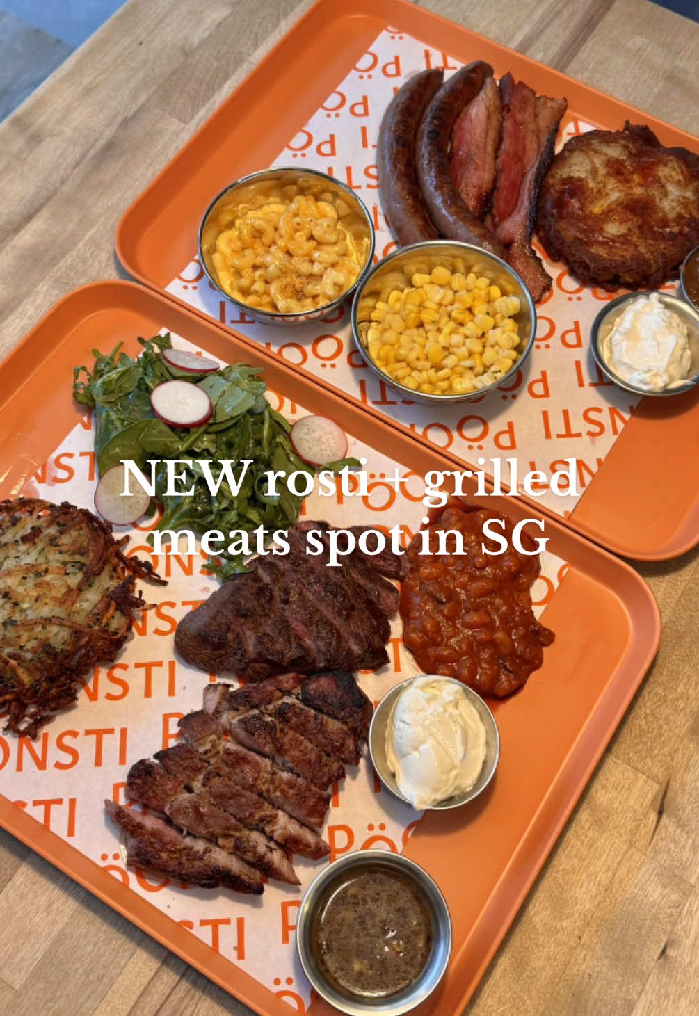 Singapore Eateries Feature Rosti and Grilled Meats
