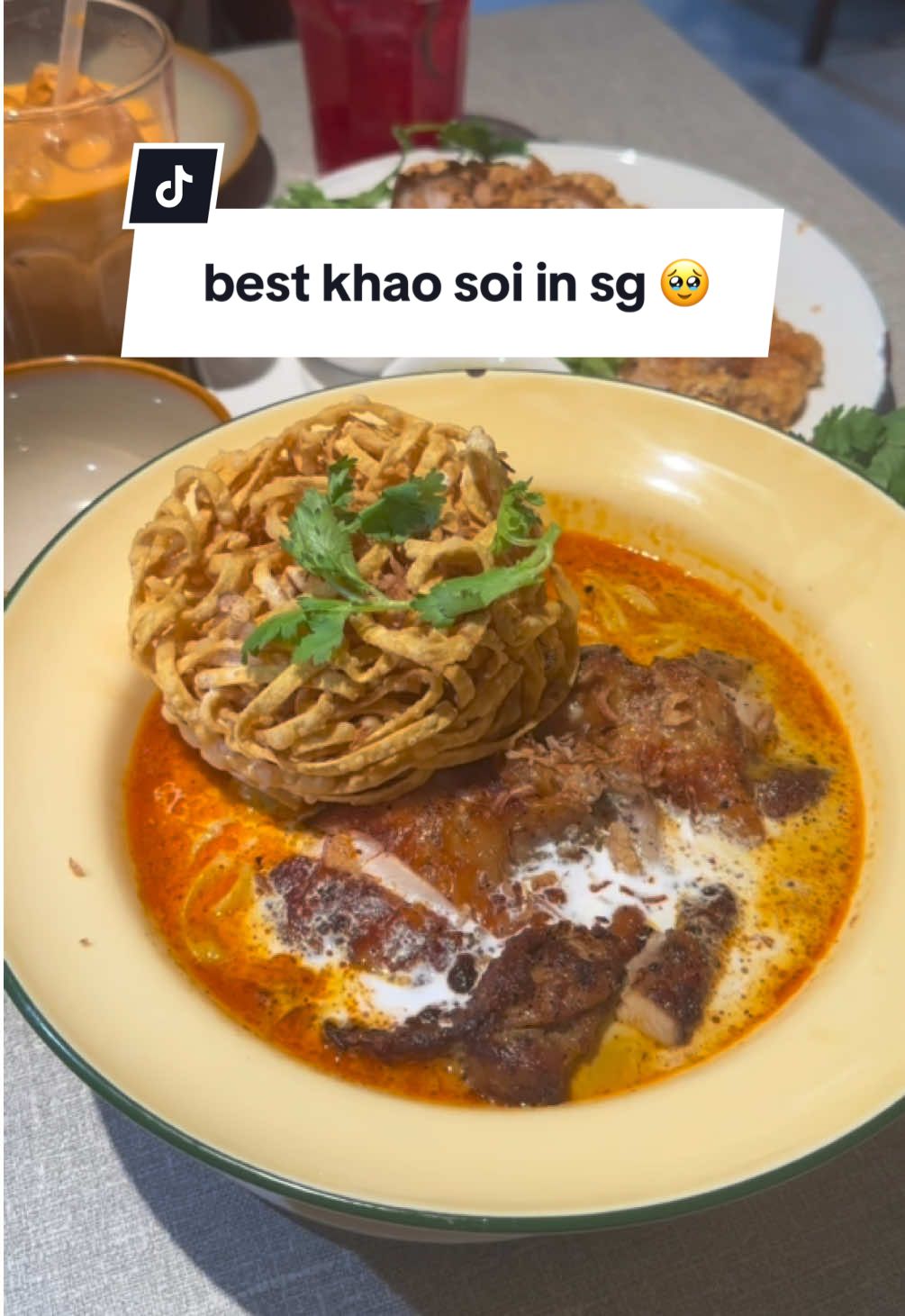 Michelin-Recognized Khao Soi Dish in Singapore