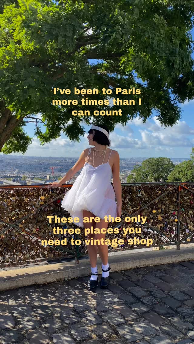 Paris Vintage Shopping Spots