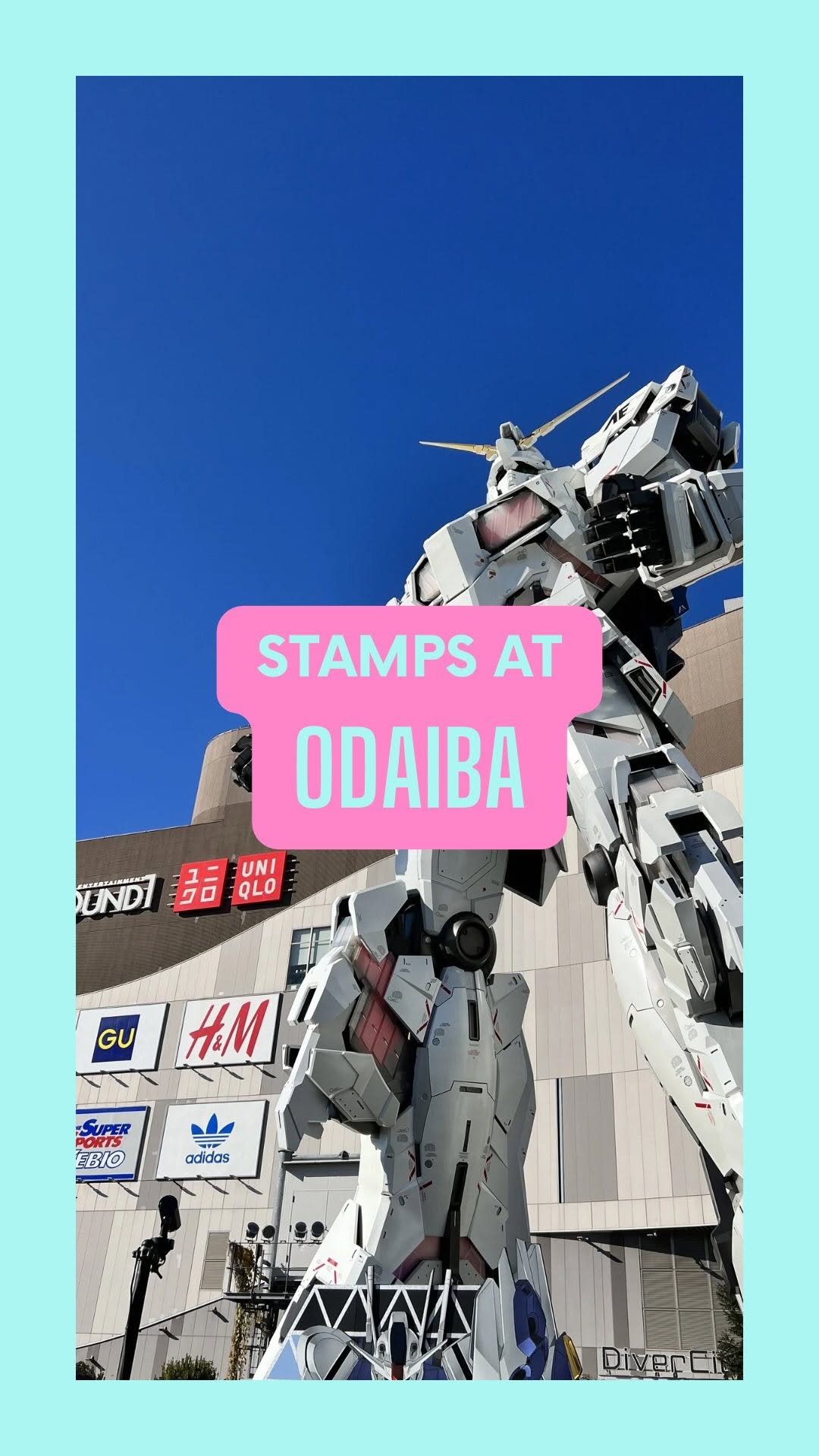 Odaiba Offers Stamp Hunting Adventures