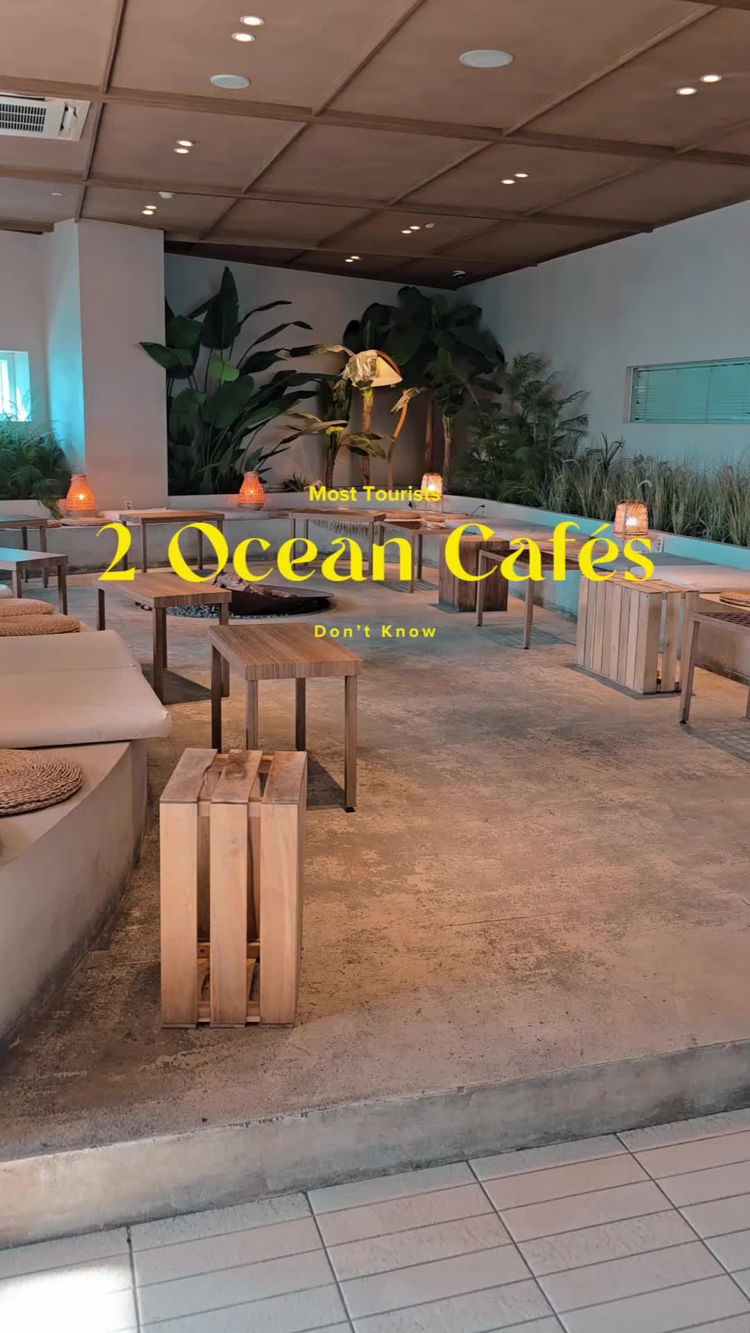 Secret Ocean Cafes With Stunning Views