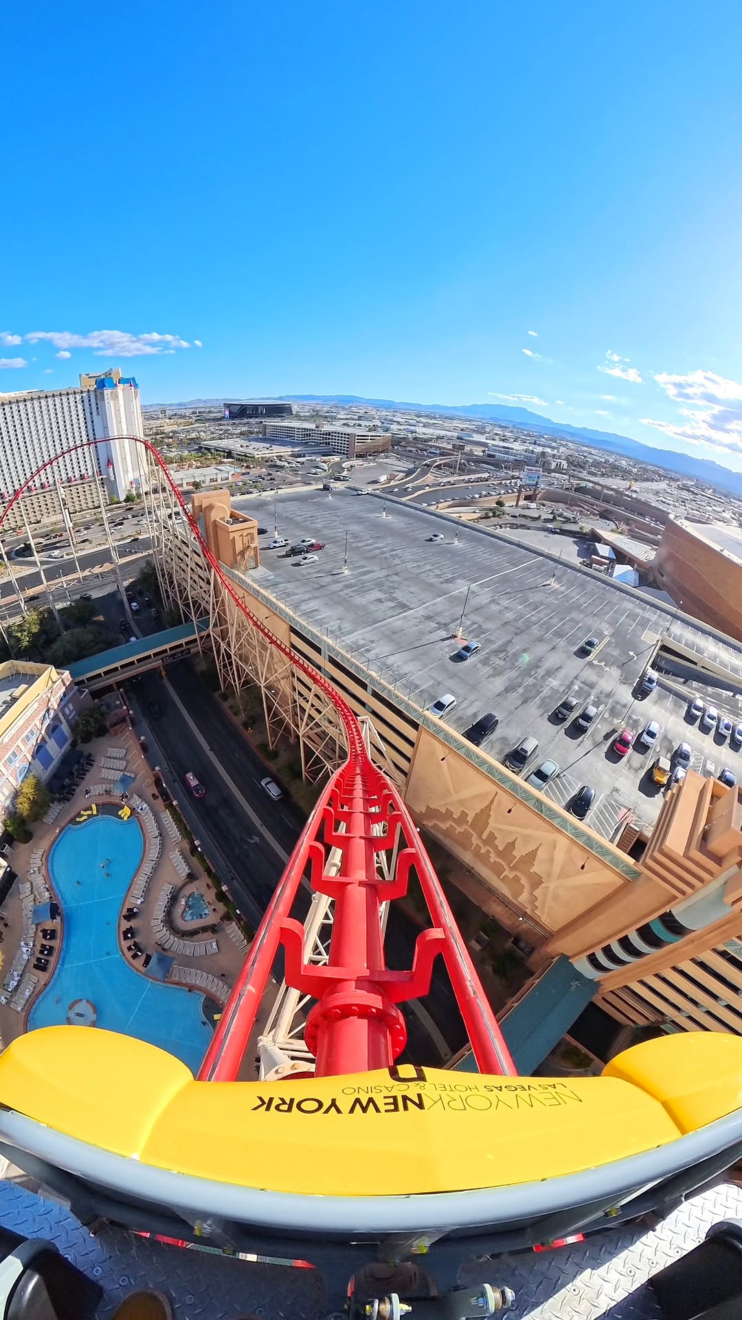New York, New York Hotel Coaster Thrills