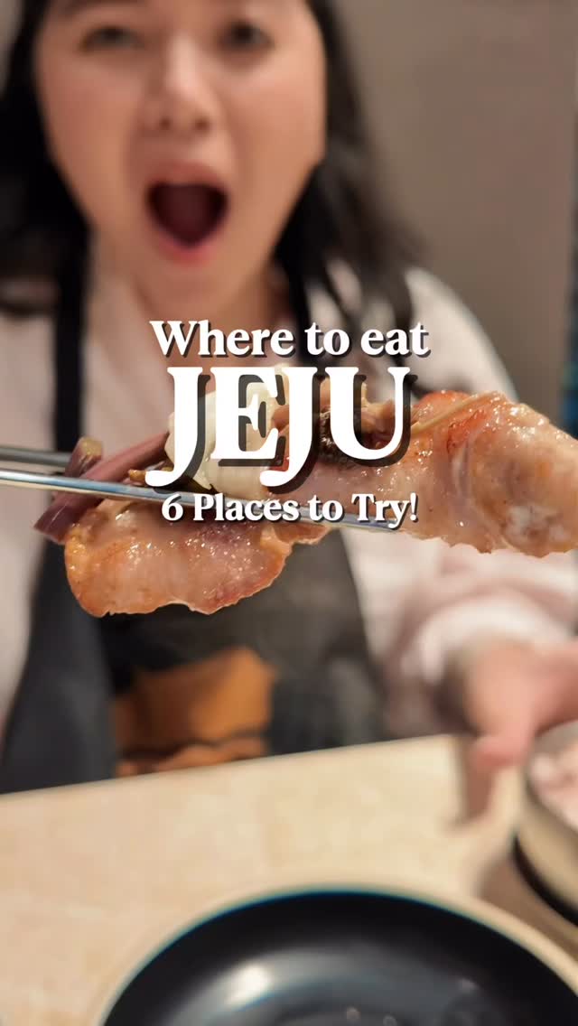 6 Restaurants in Cheju