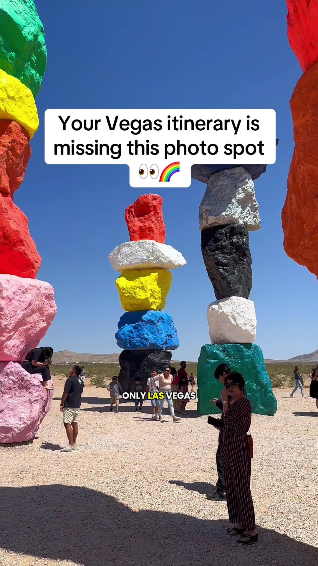 Seven Magic Mountains: A Colorful Desert Art Installation