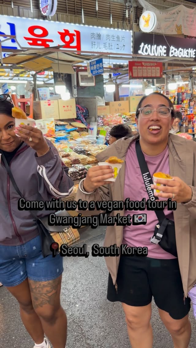 Vegan Delights at Seoul's Gwangjang Market