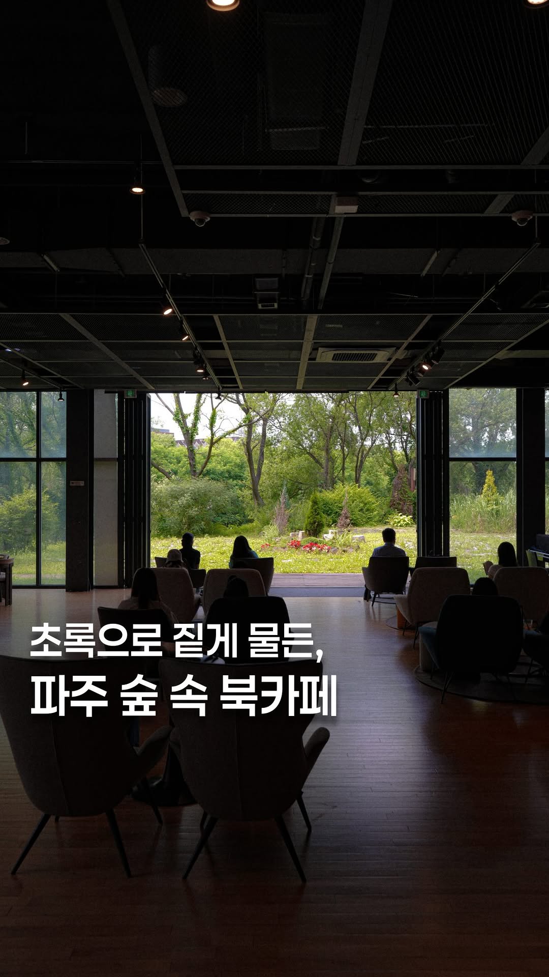Paju Book City's Nature-Filled Cafes and Book Spaces