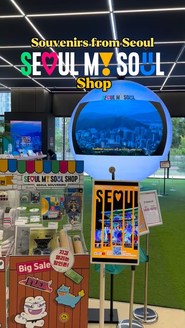 Seoul Souvenir Shops Offer Korean Gifts