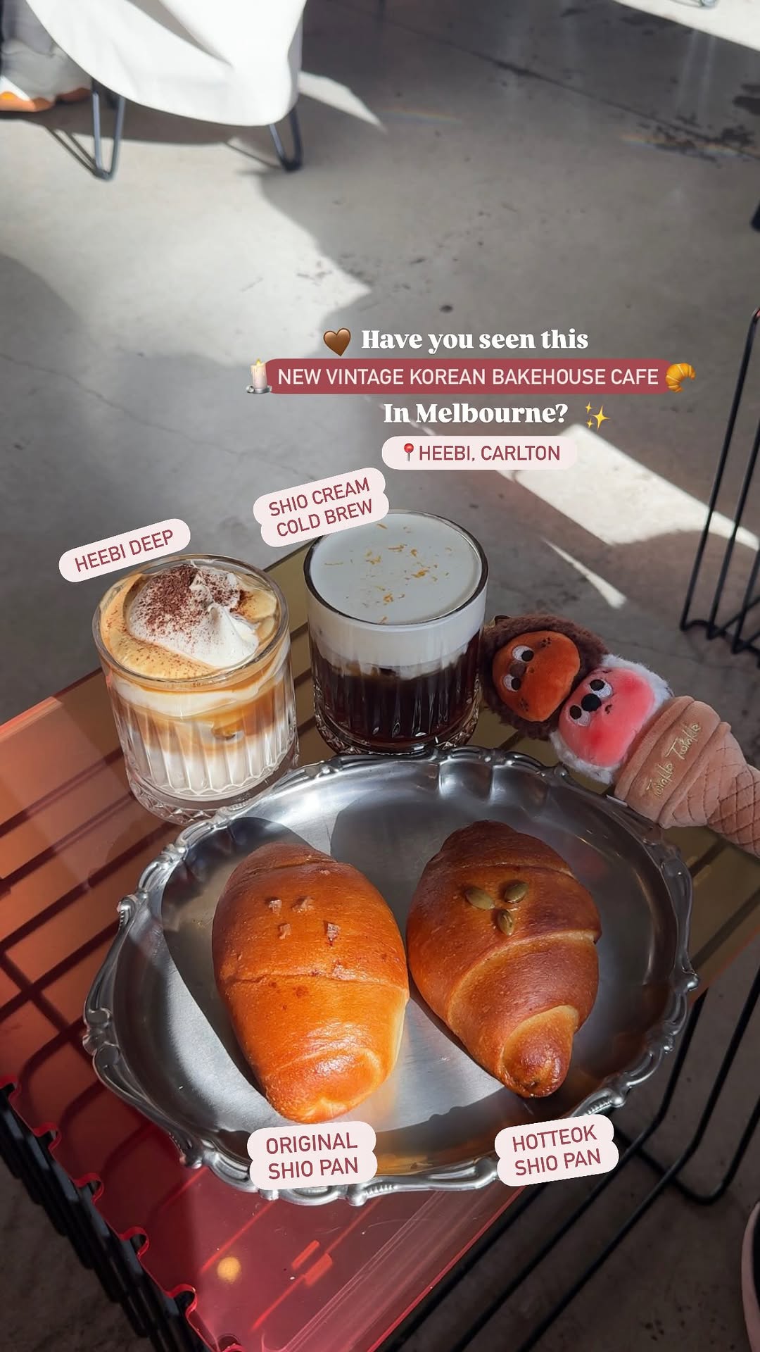 Heebi: Specialty Drinks and Salt Breads