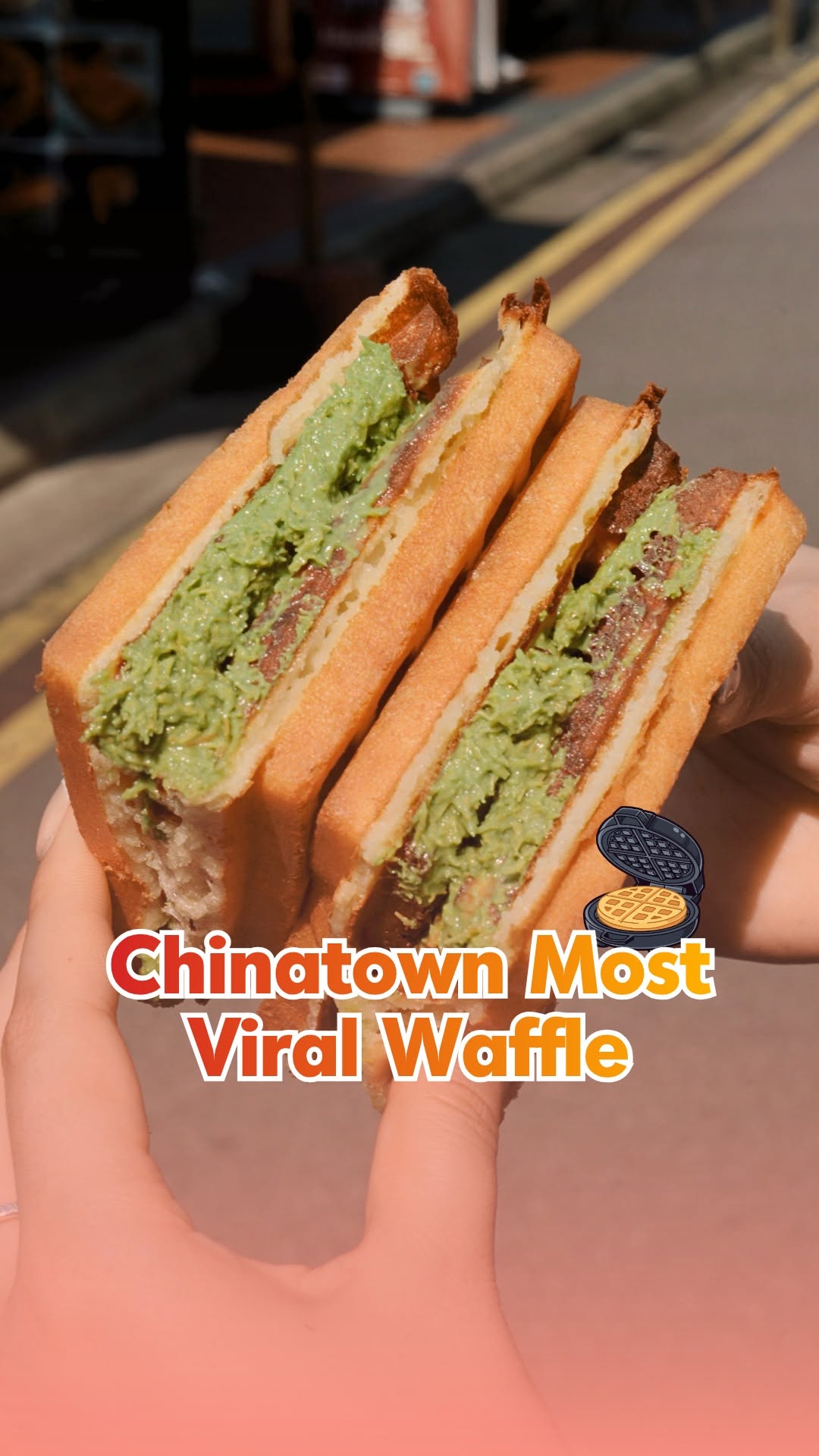 Chinatown's Popular Waffle Stall