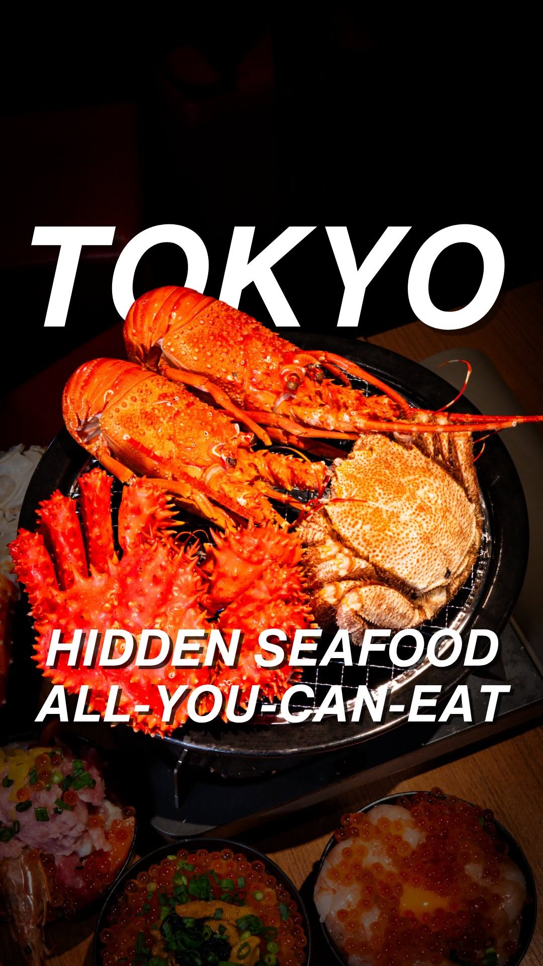 Tokyo's Interactive Seafood Grilling Buffet