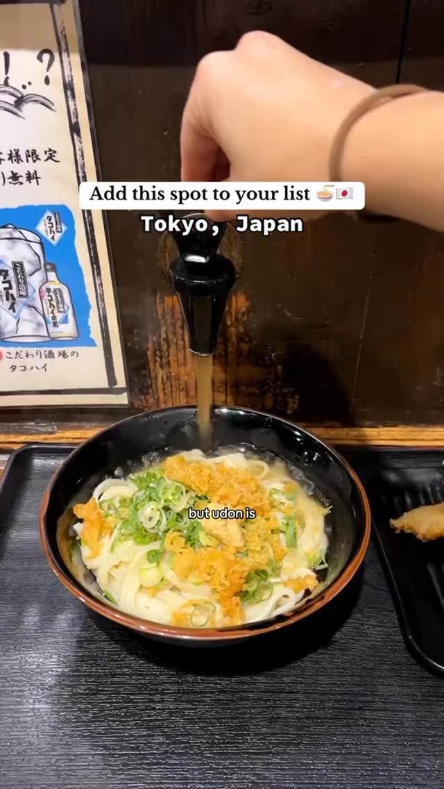 Tokyo Udon Spot Offers Customizable Bowls