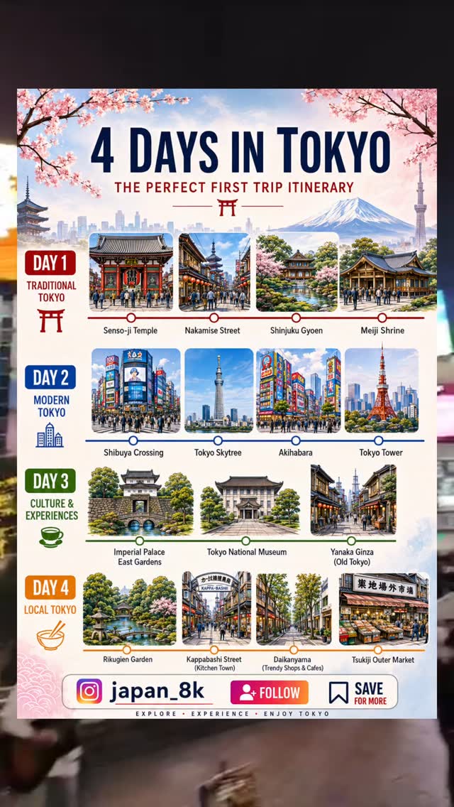 15 Attractions in Tokyo