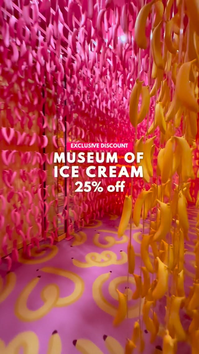 Museum of Ice Cream's Immersive Attractions