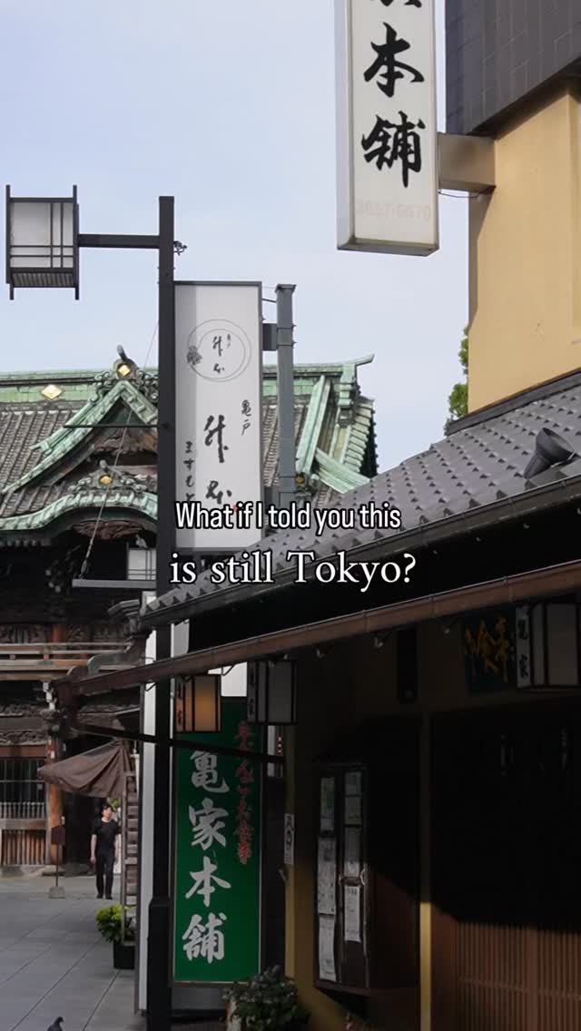 Tokyo's Traditional Shibamata Neighborhood