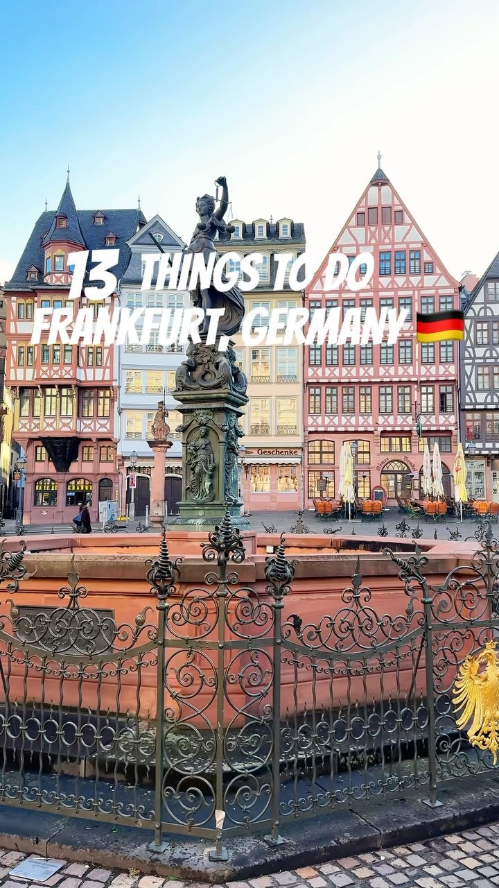 13 Places in Frankfurt am Main