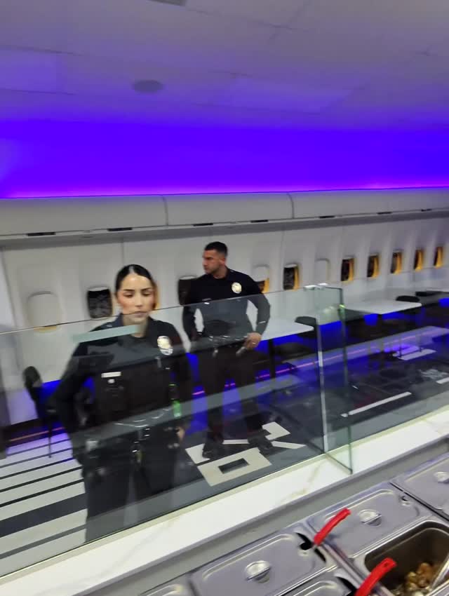 Potato Restaurant Resembles Airplane Interior